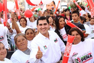 ES CARLOS PEÑA ALIADO DE LAS FAMILIAS PARA EL RESCATE DE VALORES