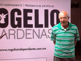 Los zacatecanos somos gente muy amable, generosa y solidaria: Rogelio Cárdenas Hernández