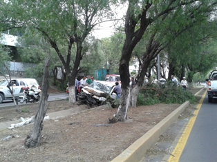 GRAVE ACCIDENTE EN LA CAPITAL