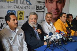 Convoca Alejandro Encinas a partidos de izquierda a sumarse a la Alianza Rescatemos Zacatecas