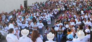 Medrano promete más infraestructura para Fresnillo