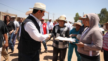 SUPERVISA MAR OBRAS DE RECONSTRUCCIÓN EN NORIA DE ÁNGELES