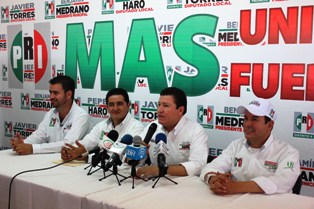 Cierra campaña Benjamín Medrano, Pepe Haro, Javier Torres; encabezan encuestas
