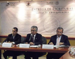 DAN CERTEZA JURÍDICA A 515 FAMILIAS ZACATECANAS