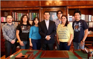 RECIBE MAR A ESTUDIANTES ZACATECANOS BECADOS PARA ESTUDIAR EN EL EXTRANJERO