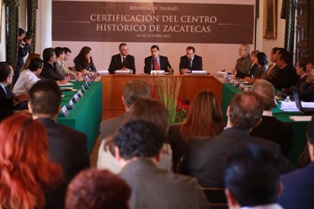 INAUGURA CARLOS PEÑA LOS TRABAJOS PARA LA CERTIFICACIÓN DEL CENTRO HISTÓRICO