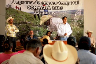 BENEFICIARÁ A 100 FAMILIAS PROGRAMA DE EMPLEO TEMPORAL