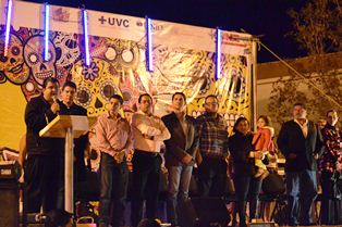 INAUGURA ALCALDE FESTIVAL TRADICIONAL DE DÍA DE MUERTOS