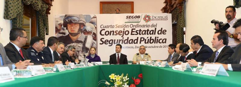 MAR TOMA PROTESTA A NUEVOS INTEGRANTES DEL CONSEJO ESTATAL DE SEGURIDAD PÚBLICA