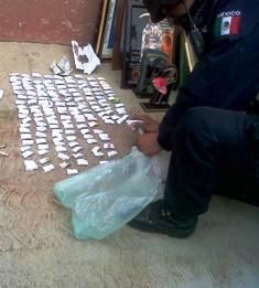ASEGURAN 192 DOSIS DE MARIGUANA Y 50 PUNTAS EN CERESO DE FRESNILLO
