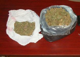 DETIENE LA PEP EN ZACATECAS A UN HOMBRE EN POSESIÓN DE 800 GRAMOS DE MARIGUANA