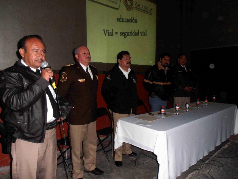 INICIA DTTYV CAMPAÑA DE EDUCACIÓN VIAL CON MÁS DE 500 ALUMNOS DE OJOCALIENTE