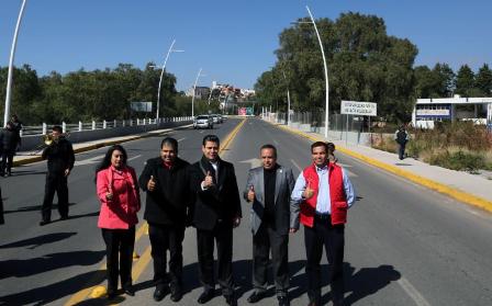 INAUGURA MAR VIALIDAD LAS BEGONIAS EN ZONA METROPOLITANA