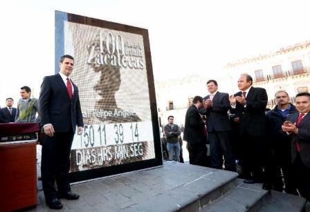 PRESENTA MAR EL MARCO GENERAL DE ACTIVIDADES PARA CONMEMORAR EL CENTENARIO DE LA TOMA DE ZACATECAS