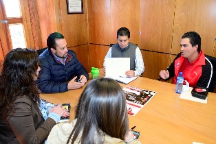 ALCALDE MANIFIESTA SU APOYO AL DEPORTE JEREZANO