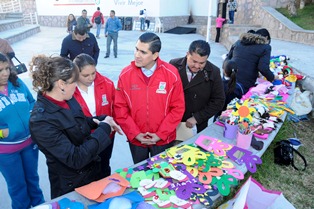 CLAUSURA CARLOS PEÑA TALLERES Y OFRECE HACER MEJORAS AL PARQUE