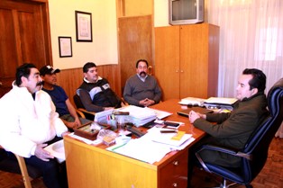 Recibe Alcalde a comerciantes de la zona peatonal para conjuntar esfuerzos
