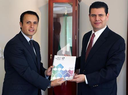 ENTREGAN AL GOBERNADOR MIGUEL ALONSO RESULTADOS DEL WOBI