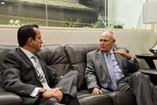 REITERA Y RESPALDA BQM COMPROMISO DE TRABAJO CON MAGISTRADO PRESIDENTE DEL TRIBUNAL DE JUSTICIA EN EL ESTADO