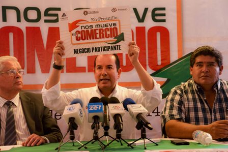 INCENTIVA AYUNTAMIENTO Y CANACO EL COMERCIO ESTABLECIDO CON LA RIFA DE UN AUTOMÓVIL