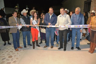 ALCALDE INAUGURA TRES OBRAS DEL PROGRAMA 3 X 1 EN LA GAVIA