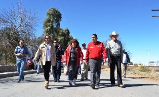 REFRENDA  ALCALDE ROBERTO LUÉVANO COMPROMISO CON HABITANTES DE SAN JERÓNIMO