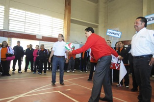 INAUGURA CARLOS PEÑA CIRCUITO DE CACHIBOL CONMEMORATIVO DE LA TOMA DE ZACATECAS