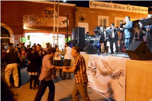 PONE A BAILAR LA SONORA FRESNILLO EN EL FESTIVAL CULTURAL 2014