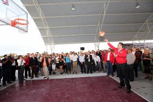ENTREGA GOBERNADOR OBRAS POR MÁS DE 10 MDP EN JEREZ