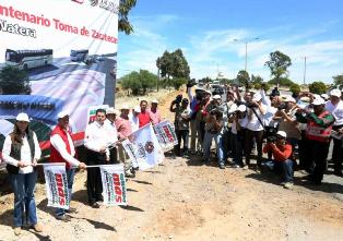 ARRANCA EL GOBERNADOR CONSTRUCCIÓN DE PLAZAS CÍVICAS EN 56 MUNICIPIOS ZACATECANOS