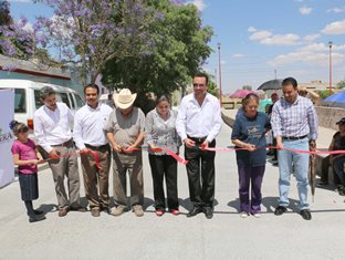 ENTREGAN EN CALERA OBRAS CON INVERSIÓN DE 7MDP