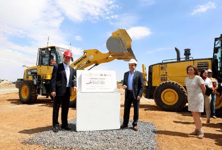 ARRANCAN SECRETARIO DE ECONOMÍA Y GOBERNADOR CONSTRUCCIÓN DEL PARQUE INDUSTRIAL PYME 100 ZACATECAS