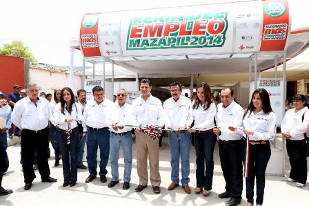 INAUGURA MAR PRIMERA FERIA DEL EMPLEO EN MAZAPIL