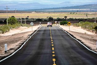 LLEVA 96 POR CIENTO DE AVANCE LA MODERNIZACIÓN DEL CAMINO MENDOZA-SAN TADEO