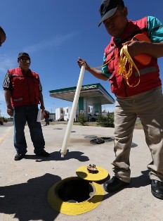 CONTINÚA PROTECCIÓN CIVIL CON VERIFICACIÓN DE GASOLINERAS