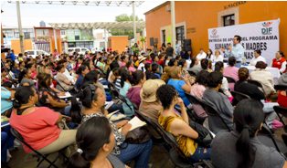 ENTREGAN PROGRAMA SUMANDO A LAS MADRES ZACATECANAS