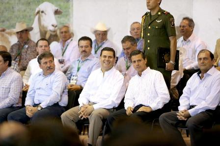 RECONOCE GOBERNADOR TODOS LOS APOYOS DEL PRESIDENTE EPN