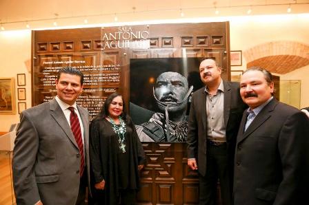 INAUGURA GOBERNADOR SALA ANTONIO AGUILAR EN LA CIUDADELA DEL ARTE