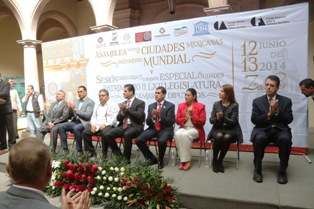 RECIBE AYUNTAMIENTO CAPITALINO A MIEMBROS DE LA ASOCIACIÓN CIUDADES PATRIMONIO MUNDIAL