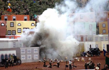 UN ÉXITO LA REPRESENTACIÓN DE LA BATALLA DE ZACATECAS