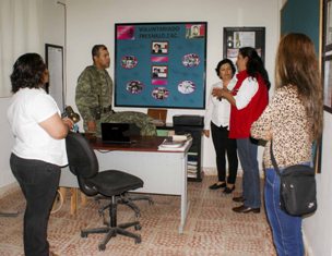 LLEVARÍA DIF CURSOS AL VOLUNTARIADO DEL 97 BATALLÓN DE INFANTERÍA