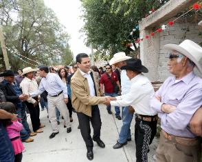 PARTICIPA GOBERNADOR DE FIESTAS PATRONALES EN LA COMUNIDAD DE CALERILLA,  ZACATECAS