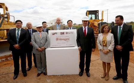 INICIA CONSTRUCCIÓN DE EMPRESA MURAKAMI EN ZACATECAS