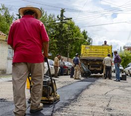 INICIA PROGRAMA DE BACHEO POR OBRAS PÚBLICAS