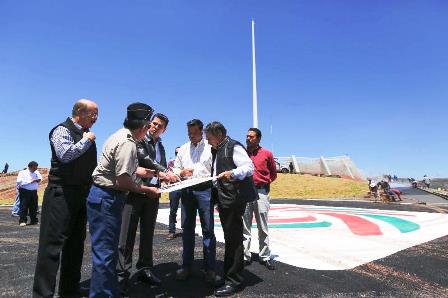 INAUGURARÁN MAR Y SECRETARIO DE LA DEFENSA NACIONAL OFICINAS DE BANJERCITO Y ASTA MONUMENTAL