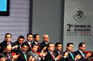 RESPALDA MAR SEGUNDO INFORME DE GOBIERNO DE ENRIQUE PEÑA NIETO
