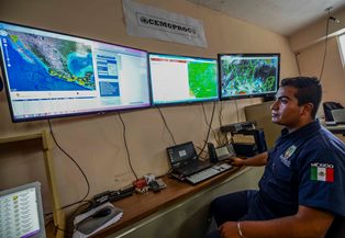 EN FUNCIONES EL CEMOPROC DE PROTECCIÓN CIVIL
