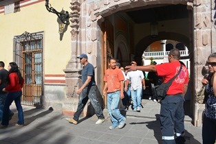 REALIZAN SIMULACRO EN JEREZ