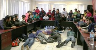 IMPARTE PROTECCIÓN CIVIL A UNIVERSITARIOS CURSO DE PRIMEROS AUXILIOS, COMBATE DE INCENDIOS Y BÚSQUEDA Y RESCATE