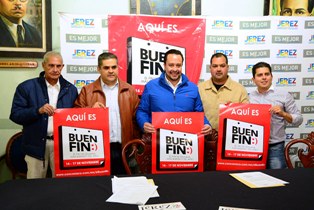 AYUNTAMIENTO Y CANACO JEREZ INVITAN A COMERCIOS A PARTICIPAR EN EL “BUEN FIN”